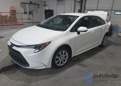 2025 Toyota Corolla Le z USA, uszkodzony, nr VIN 5YFB4MDE5SP268299